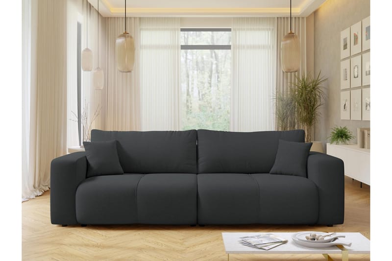 Flo Sovesofa 3-seter - Grå - Møbler - Sofaer - Sovesofaer