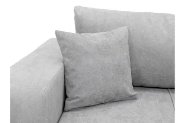 Flo Sovesofa 3-seter i Plysj - Beige - Møbler - Sofaer - Sovesofaer