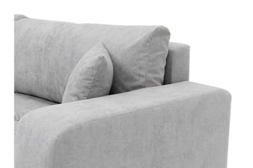 Flo Sovesofa 3-seter i Plysj - Gul - Møbler - Sofaer - Sovesofaer