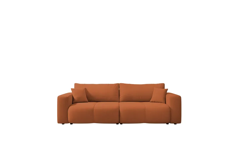 Flo Sovesofa 3-seter, Oransje
