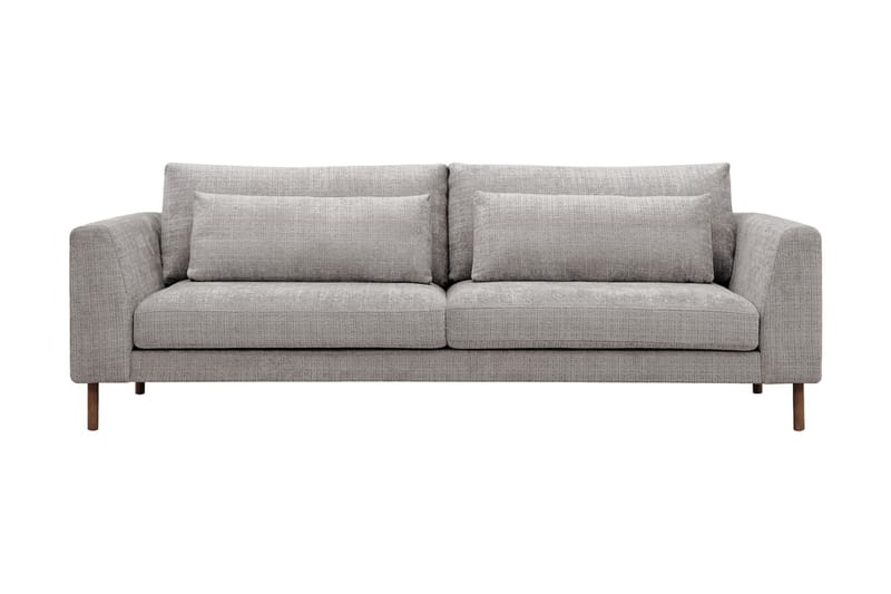 Florenz 3-seters Sofa i Chenille - Lys grå - Møbler - Sofaer - Sofa 3 seter