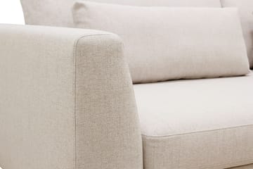 Florenz 3-seters Stoffsofa - Beige - Møbler - Sofaer - Sofa 3 seter