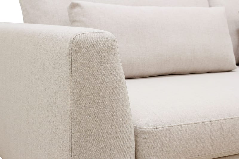 Florenz 3-seters Stoffsofa - Beige - Møbler - Sofaer - Sofa 3 seter