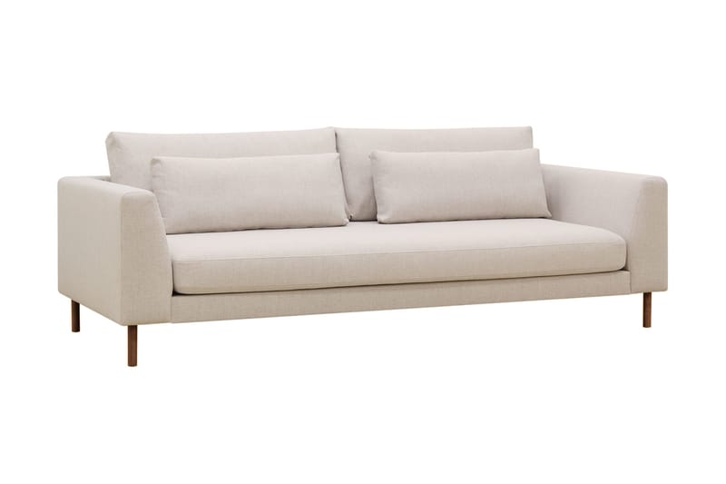 Florenz 3-seters Stoffsofa - Beige - Møbler - Sofaer - Sofa 3 seter