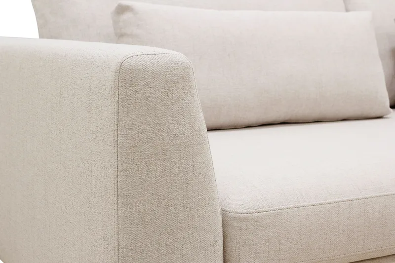 Florenz 3-seters Stoffsofa - Beige - Møbler - Sofaer - Sofa 3 seter