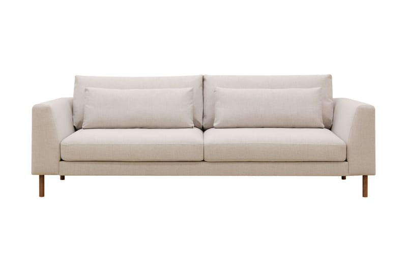 Florenz 3-seters Stoffsofa - Beige - Møbler - Sofaer - Sofa 3 seter
