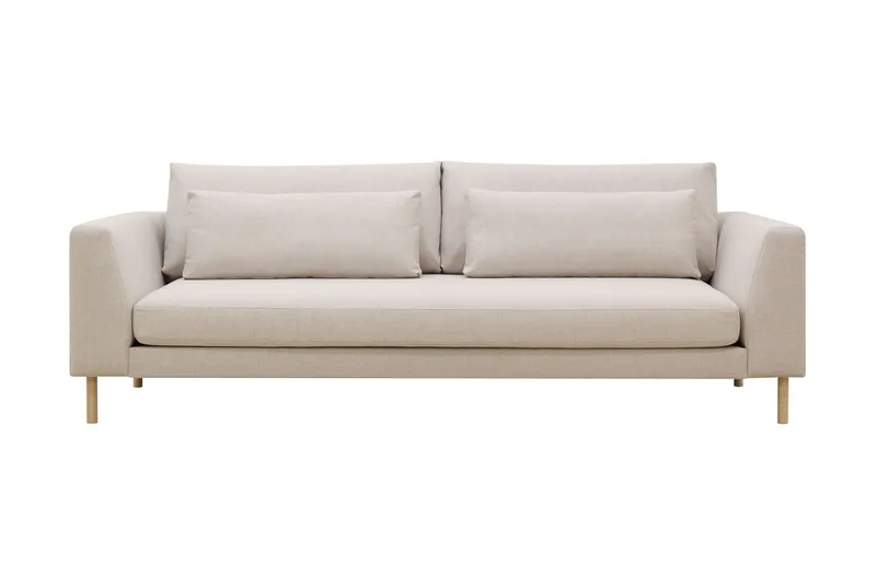 Florenz 3-seters Stoffsofa, Beige