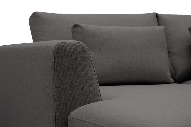 Florenz 3-seters Stoffsofa - Mørk grå - Møbler - Sofaer - Sofa 3 seter