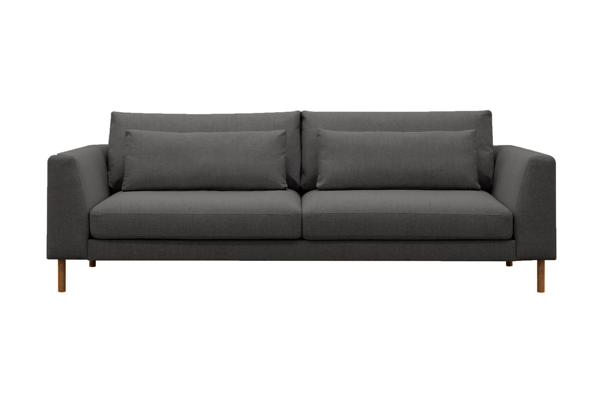 Florenz 3-seters Stoffsofa - Mørk grå - Møbler - Sofaer - Sofa 3 seter