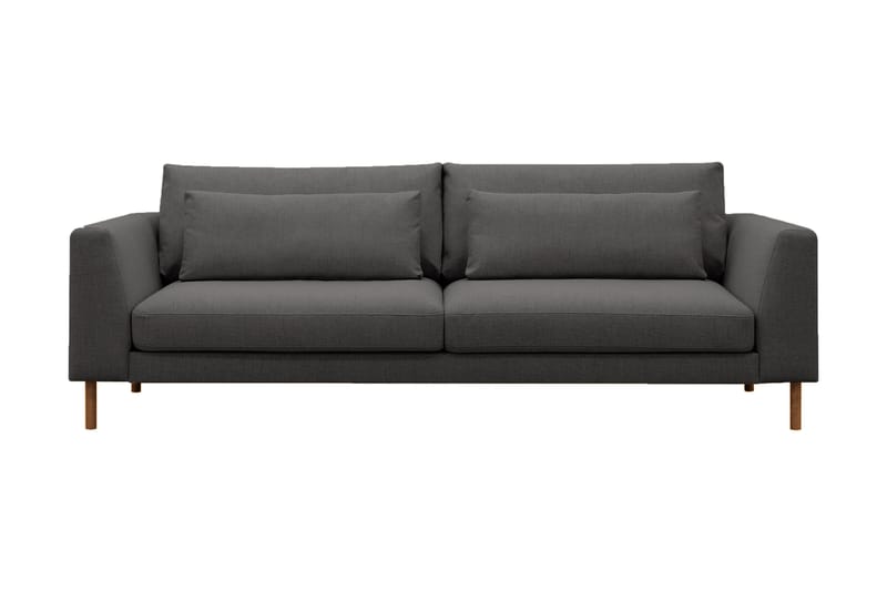 Florenz 3-seters Stoffsofa - Mørk grå - Møbler - Sofaer - Sofa 3 seter