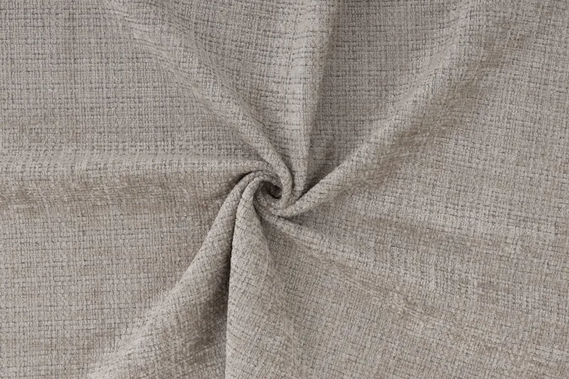 Florenz 4-seters Venstrevendt U-formet Sofa med Divan og Sjeselong i Chenille - Grå / Beige - Møbler - Sofaer - U-sofa