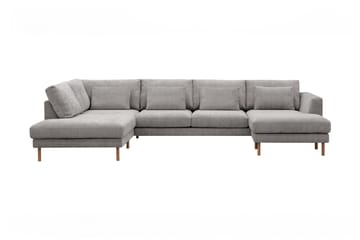Florenz 4-seters Venstrevendt U-formet Sofa med Divan og Sjeselong i Chenille