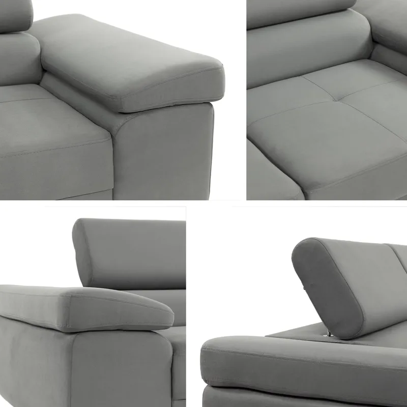 Gabina 3-seters sofa - grå - Møbler - Sofaer - Sofa 3 seter