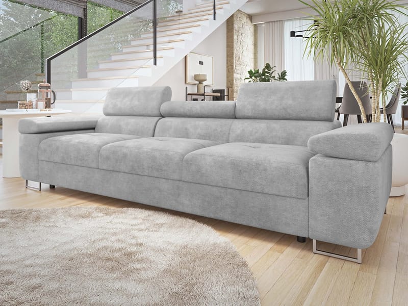 Gabina 3-seters sofa - grå - Møbler - Sofaer - Sofa 3 seter