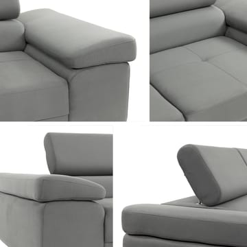 Gabina 3-seters sofa - svart - Møbler - Sofaer - Sofa 3 seter