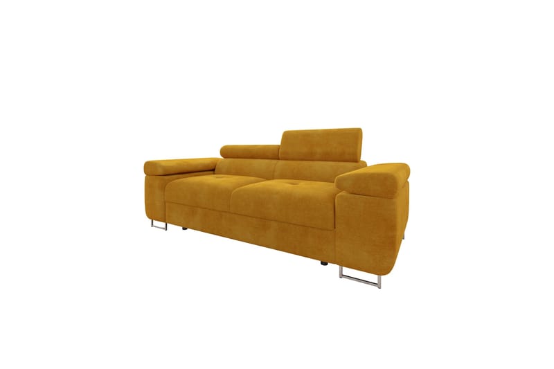 Gabina Sofa 2-seter - Gul - Møbler - Sofaer - Fløyel sofaer