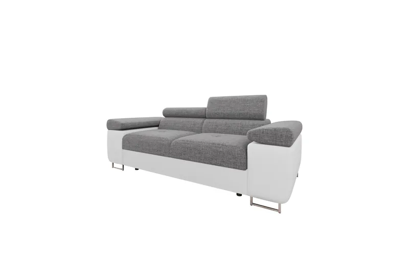 Gabina Sofa 2-seter - Hvit/Grå - Møbler - Sofaer - Skinnsofaer