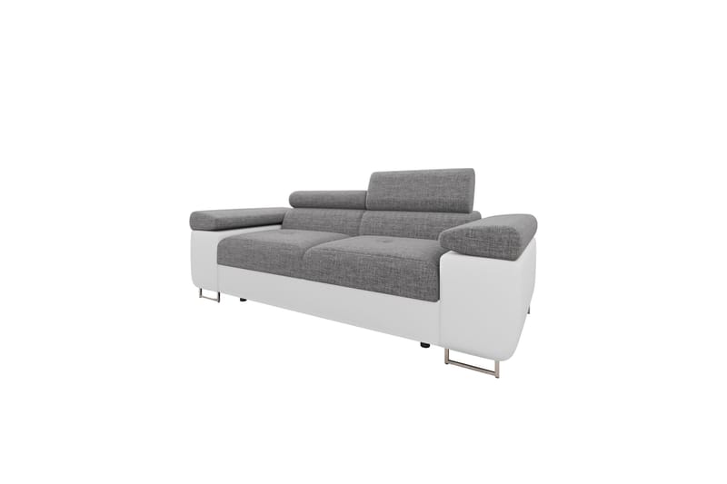 Gabina Sofa 2-seter - Hvit/Grå - Møbler - Sofaer - Skinnsofaer