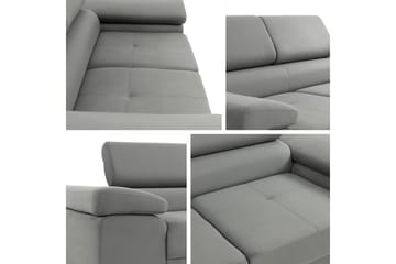 Gabina Sofa 2-seter - Svart/Grå - Møbler - Sofaer - Skinnsofaer