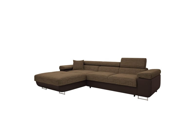Gabina Sofa med Divan 3-seter, Brun