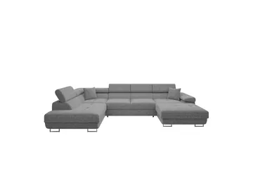 Gabina Sofa med Divan og Sjeselong 4-seter