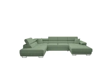 Gabina Sofa med Divan og Sjeselong 4-seter