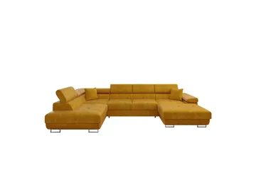 Gabina Sofa med Divan og Sjeselong 4-seter