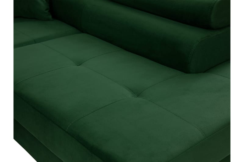 Gabina Sofa med Sjeselong 3-seter - Mørk grå - Møbler - Sofaer - Sovesofaer