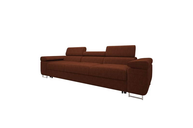 Gabina Sovesofa 3-seter i Manchester - Brun - Møbler - Sofaer - Sovesofaer