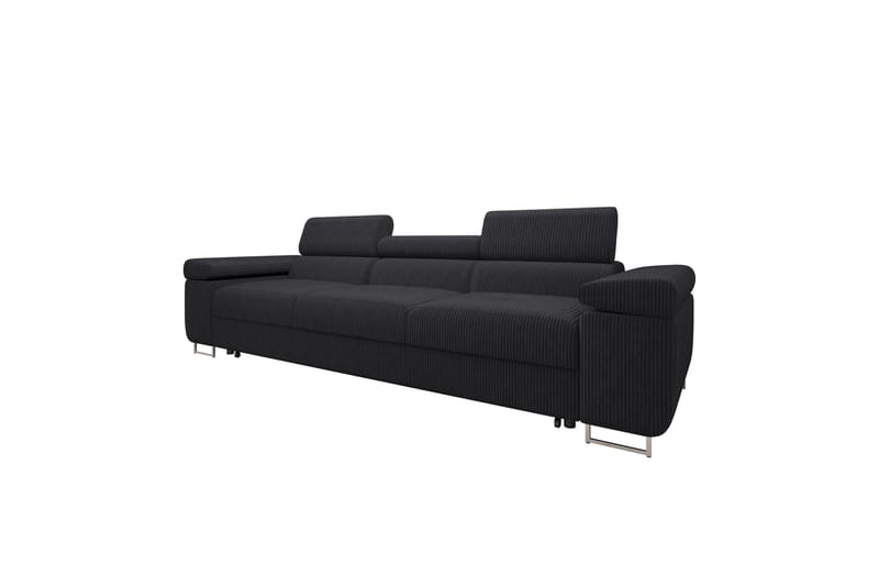 Gabina Sovesofa 3-seter i Manchester - Svart - Møbler - Sofaer - Sovesofaer