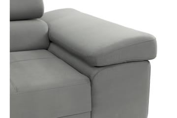 Gabina Sovesofa 3-seter i Plysj - Blå - Møbler - Sofaer - Sovesofaer