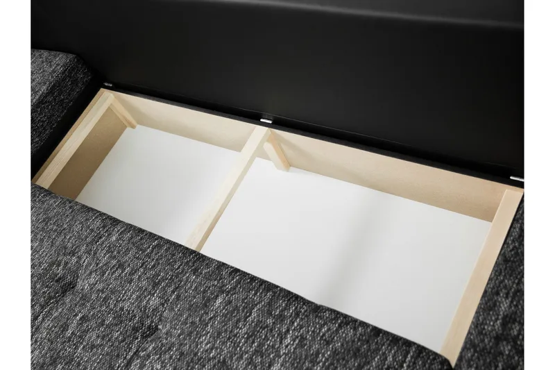 Gamal Sofa Dobbeldivan 4-seter - Hvit - Møbler - Sofaer - U-sofa