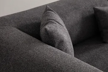 Gio 3-seters Sofa - Antrasitt - Møbler - Sofaer - Sofa 3 seter