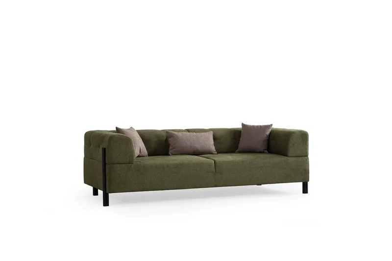 Gio 3-seters Sofa, Grønn