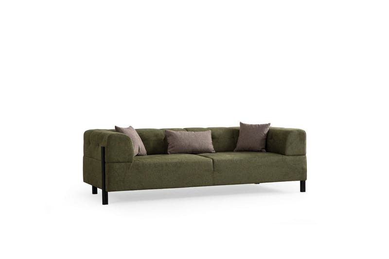 Gio 3-seters Sofa, Grønn