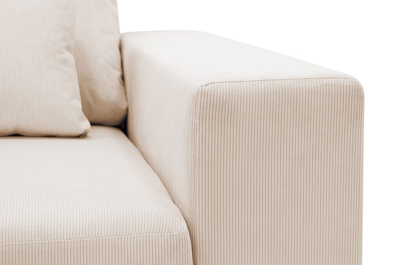 Grande 5-seters Sofa med Sjeselong Venstre - Beige Manchester - Møbler - Sofaer - Sofa med sjeselong