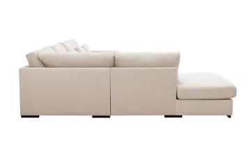Grande 5-seters Sofa med Sjeselong Venstre - Beige Manchester - Møbler - Sofaer - Sofa med sjeselong