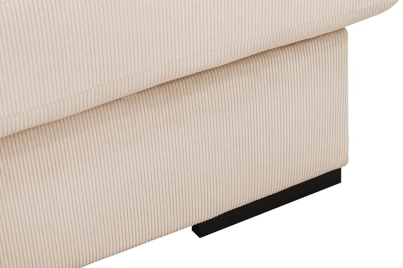 Grande 5-seters U-Sofa med Divan Høyre - Beige Manchester - Møbler - Sofaer - U-sofa