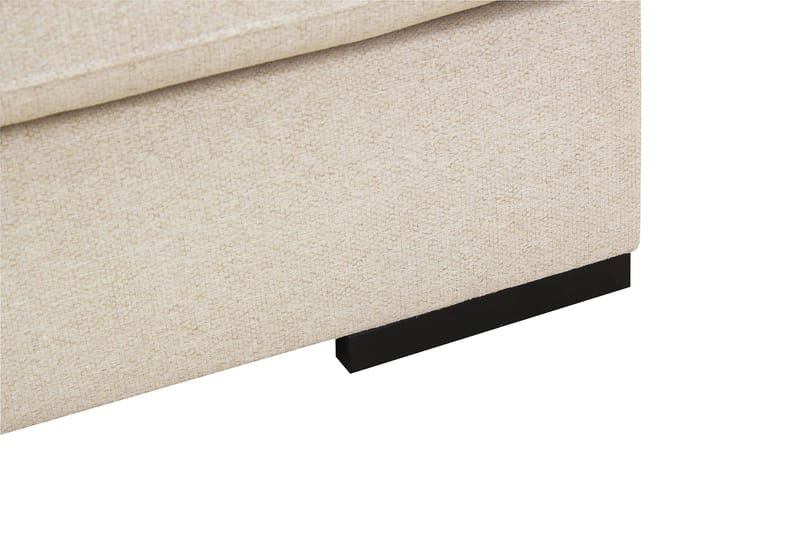 Grande 5-seters U-Sofa med Divan Høyre - Beige Stoff - Møbler - Sofaer - U-sofa