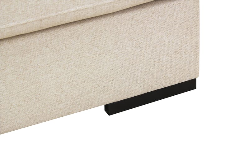 Grande 5-seters U-Sofa med Divan Høyre - Beige Stoff - Møbler - Sofaer - U-sofa
