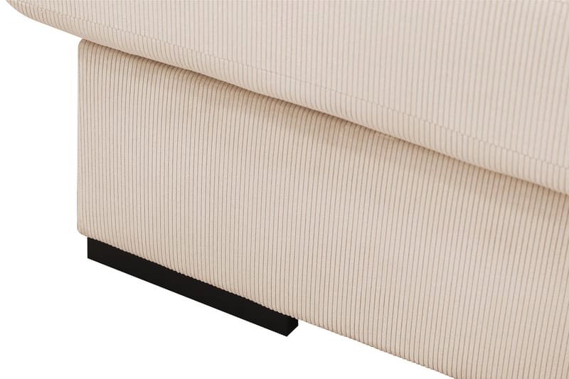 Grande 6-seters U-Sofa med Divan Venstre - Beige Manchester - Møbler - Sofaer - U-sofa