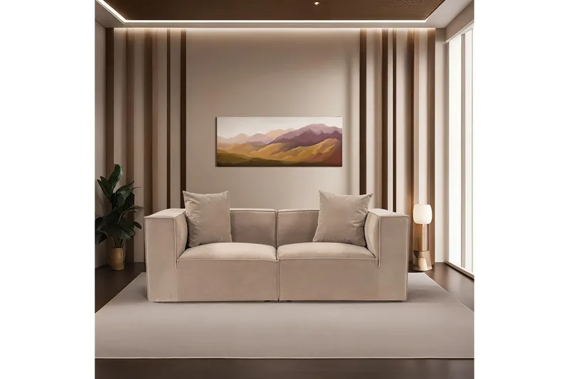 Gregor Sofa 2-seter - Cappuccino - Møbler - Sofaer - 2 seter sofa