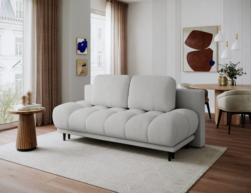 Guavio 2-seters Bubblig sovesofa med oppbevaring - Calmora 03 - Møbler - Sofaer - Sovesofaer