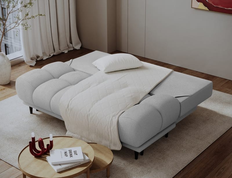 Guavio 2-seters Bubblig sovesofa med oppbevaring - Calmora 03 - Møbler - Sofaer - Sovesofaer
