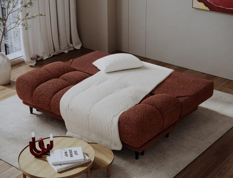 Guavio 2-seters Bubblig sovesofa med oppbevaring - Jaffray 30 - Møbler - Sofaer - Sovesofaer