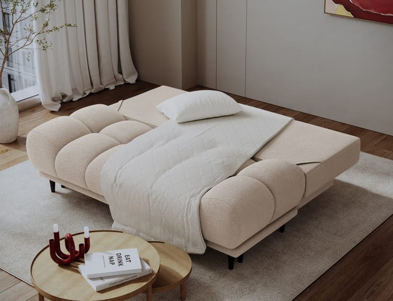 Guavio 2-seters Bubblig sovesofa med oppbevaring - Royal 18 - Møbler - Sofaer - Sovesofaer