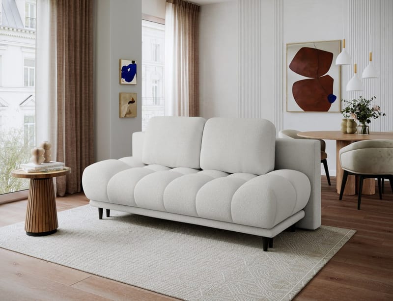 Guavio 2-seters Bubblig sovesofa med oppbevaring - Paolli 01 - Møbler - Sofaer - Sovesofaer