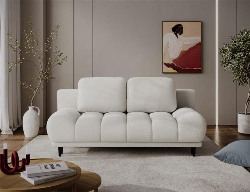 Guavio 2-seters Bubblig sovesofa med oppbevaring - Paolli 01 - Møbler - Sofaer - Sovesofaer