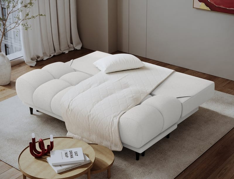 Guavio 2-seters Bubblig sovesofa med oppbevaring - Paolli 01 - Møbler - Sofaer - Sovesofaer