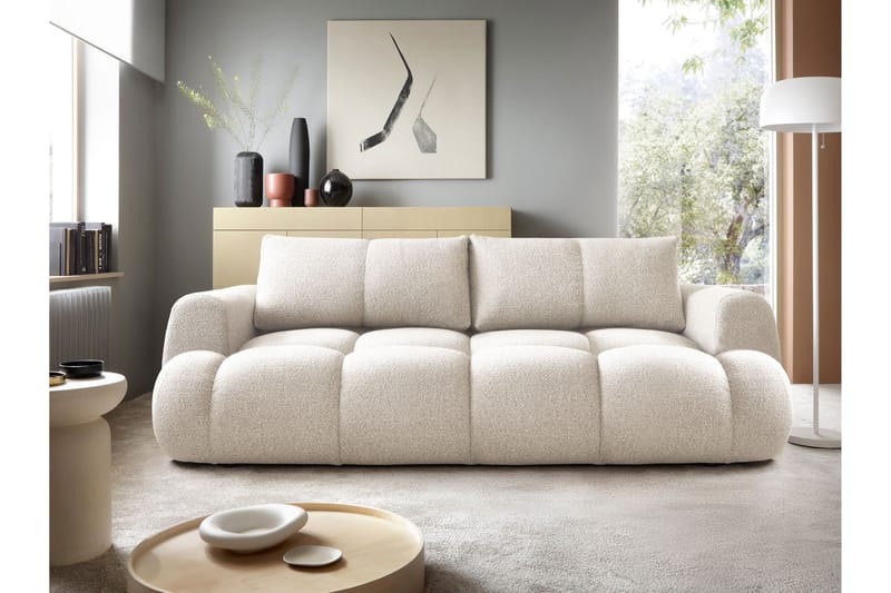 Handu Sovesofa 3-Seter - Beige - Møbler - Sofaer - Sovesofaer